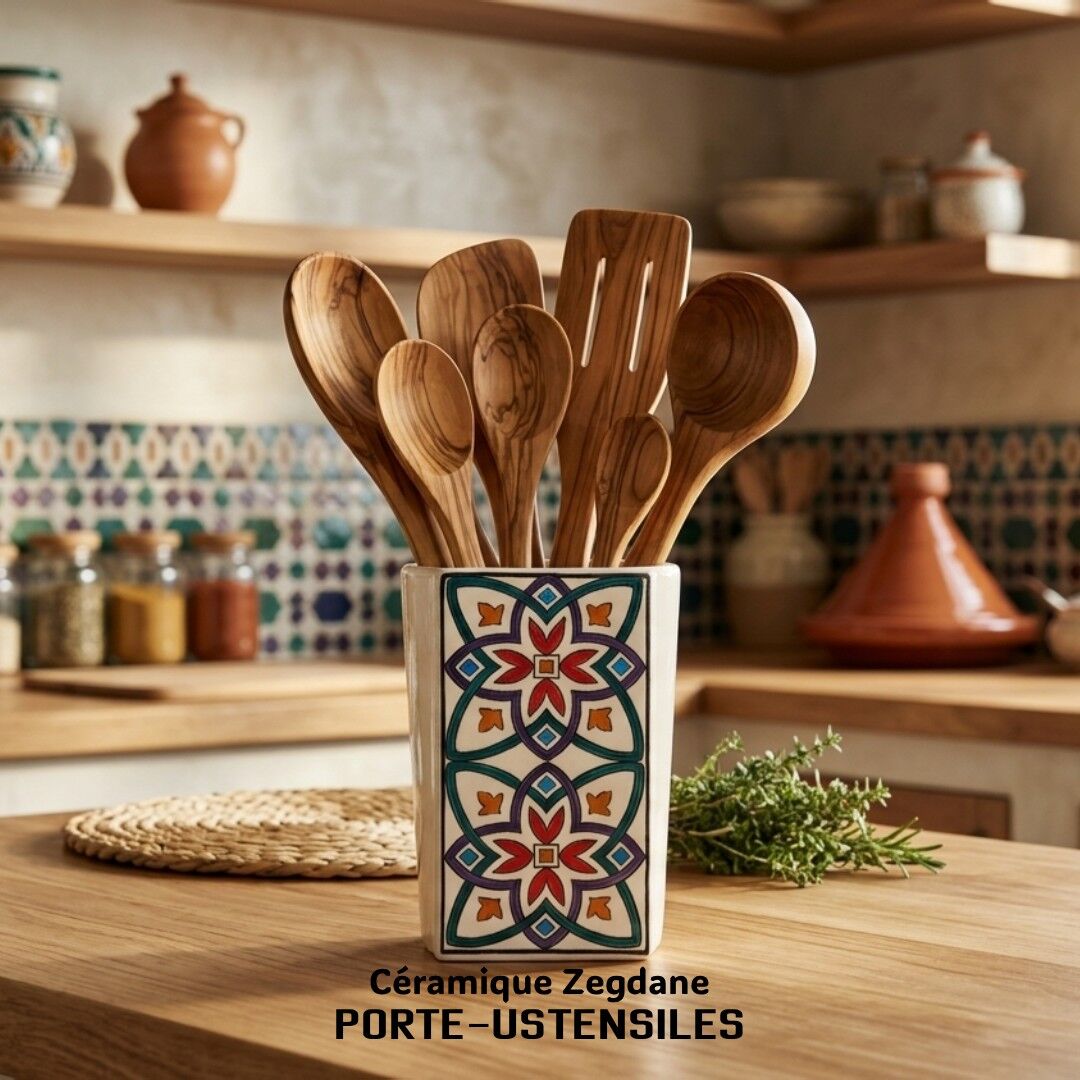 Porte-ustensiles Zegdane – Jasmin – Image 1
